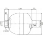 HYDROAKUMULATOR 1L Z ELEKTROZAWOREM NC 24V